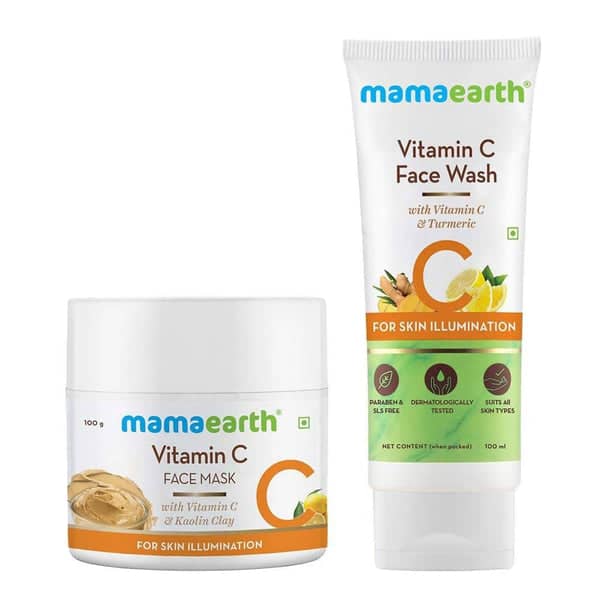 Mama Earth Face Wash Vitamin C 100g
