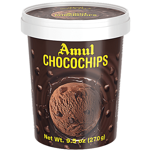 Amul Ice Cream Choco Chips 500ml