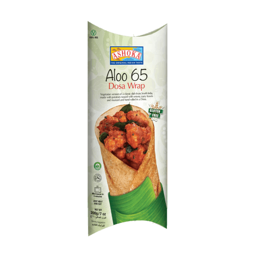 Ashoka Frozen Aloo 65 Dosa Wrap