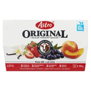 Astro Yogurt Vanilla Strawberry 12x100g