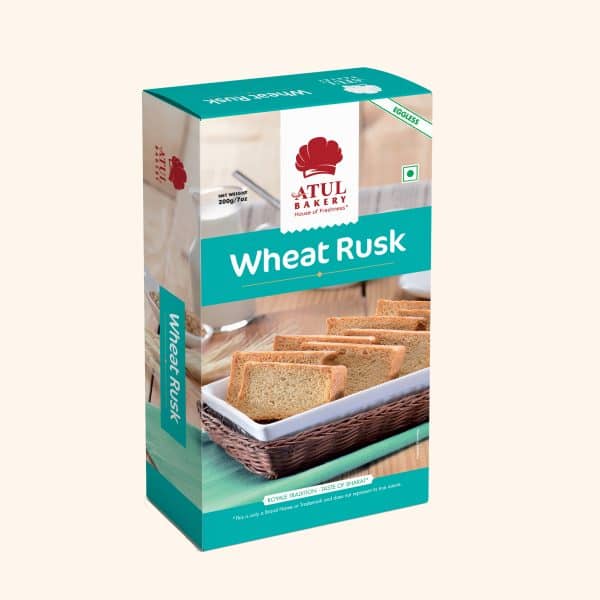 Atul Bakery Whole Wheat Rusk 200g