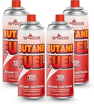 Butane Gas Cartridge 4 x 227g