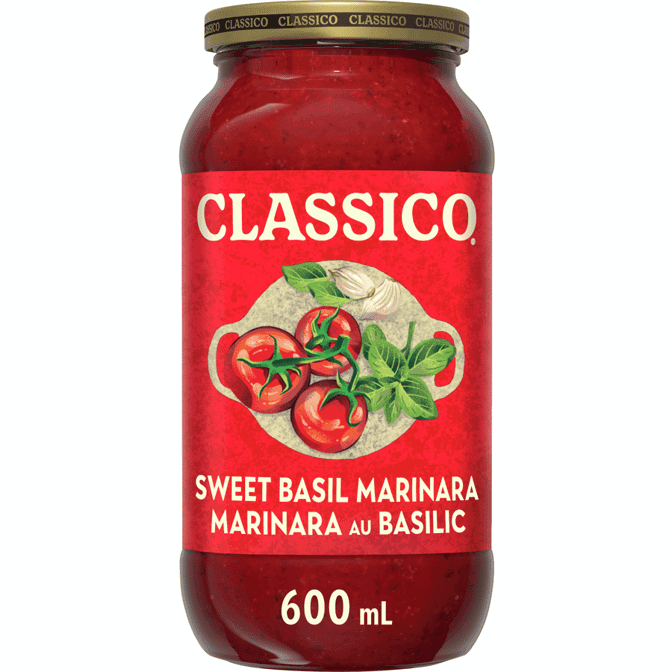 Classico Sweet Basil Marinara 600ml