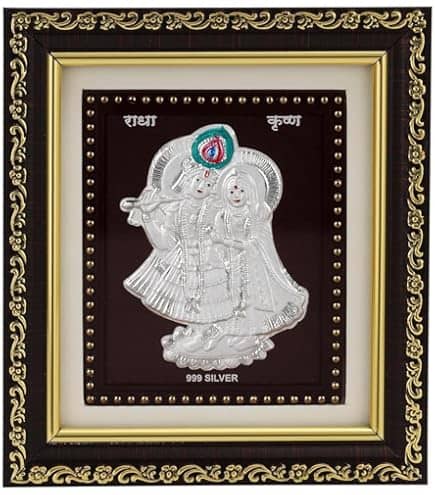 Car Dash God Idol Krishna & Radha