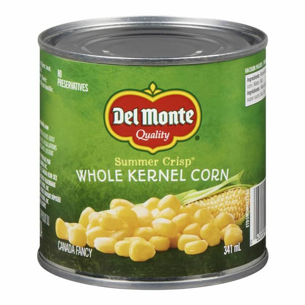 Del Monte Whole Kernel Corn 341ml