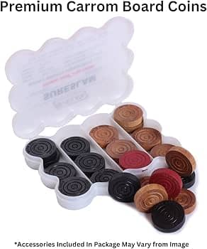 Carrom Board Surco with Coins & Striker