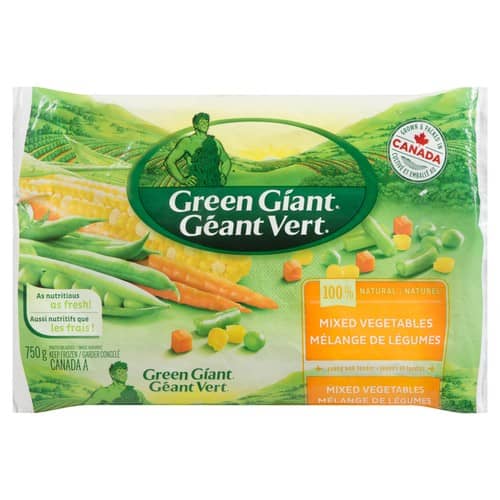 Green Giant Frozen Mixed Vegetables 750g