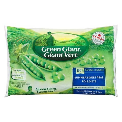 Green Giant Frozen Sweet Peas 750g