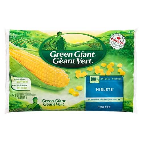 Green Giant Frozen Vegetable Niblet Corn 750g