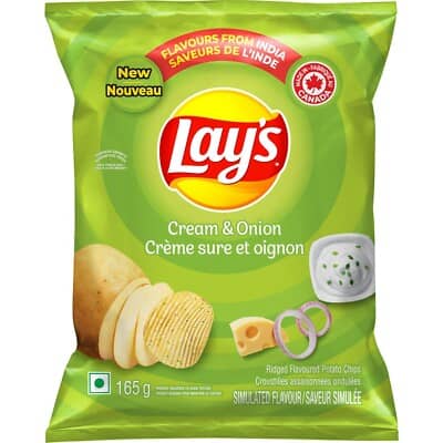 Lay's Cream & Onion 165g