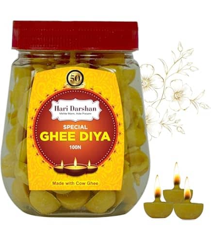 Hari Darshan Ghee Diya 100pcs