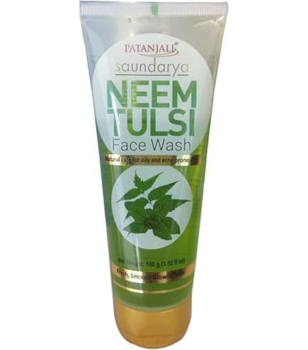 Patanjali Face Wash Neem Tulsi 100ml