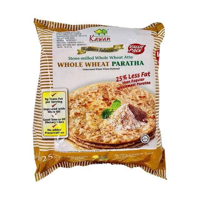 Kawan Frozen Whole Wheat Paratha 25pcs