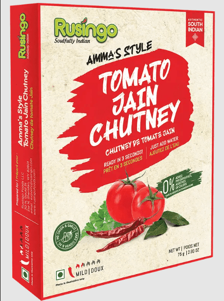 Rusingo Tomato Jain Chutney 75g