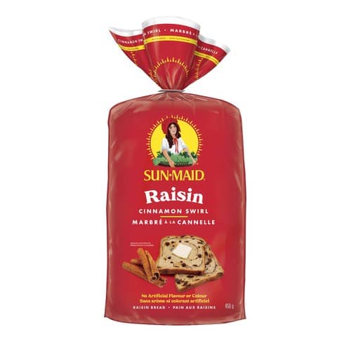Sun Maid Raisin Bread 450g