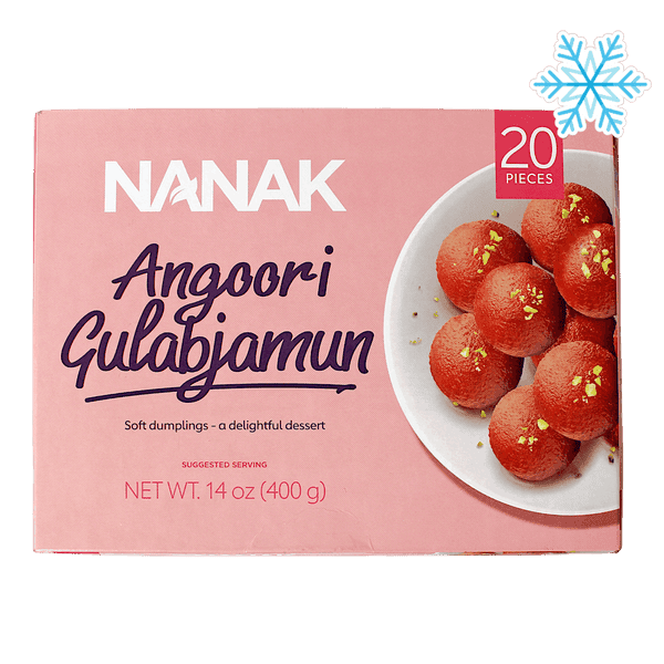 Nanak Frozen Gulab Jamun Angoori 400g