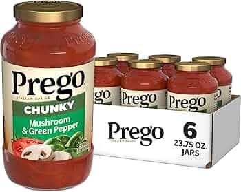 Prego Pasta Sauce Tomato Onion Garlic 645ml