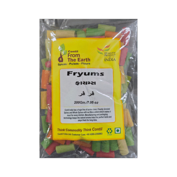 FOOD EARTH Fryums Pipe Color 200g