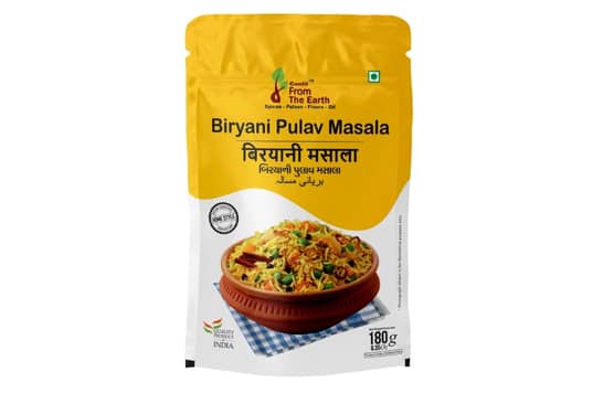 From The Earth Masala Biryani Pulav 180g