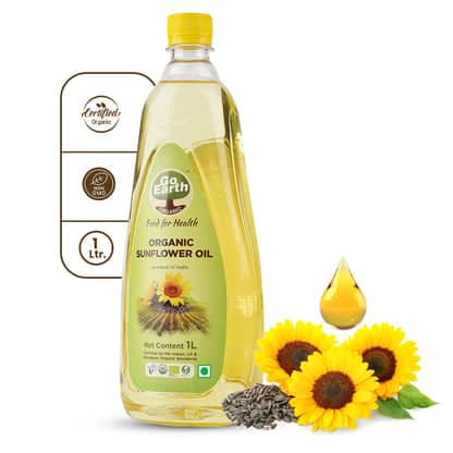 From The Earth Organic Sunflower Oil 1L