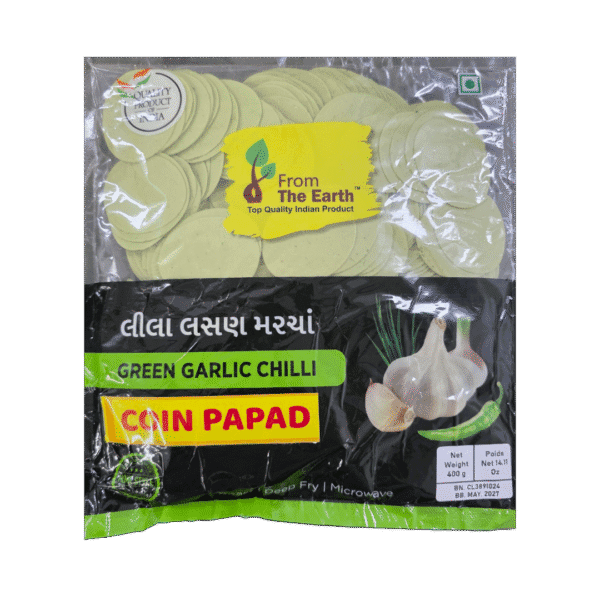 From The Earth Papad Coin Mari 200g