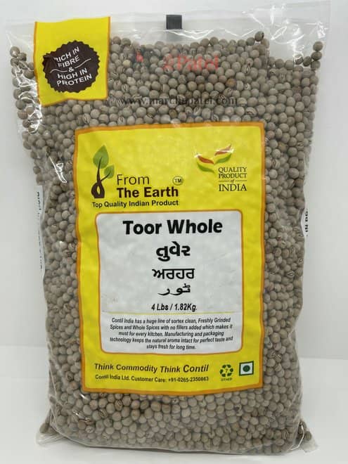 From The Earth Pulses Toor Whole 4lb
