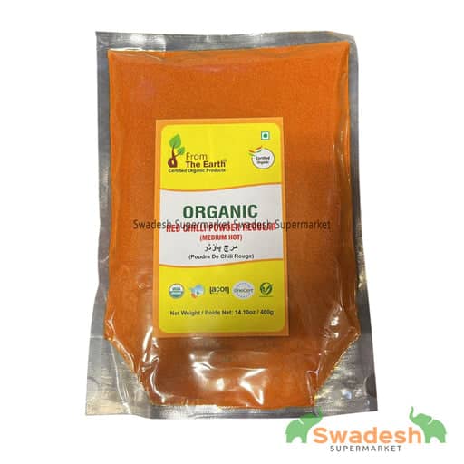 From The Earth Chilli Powder Extra Hot 400g