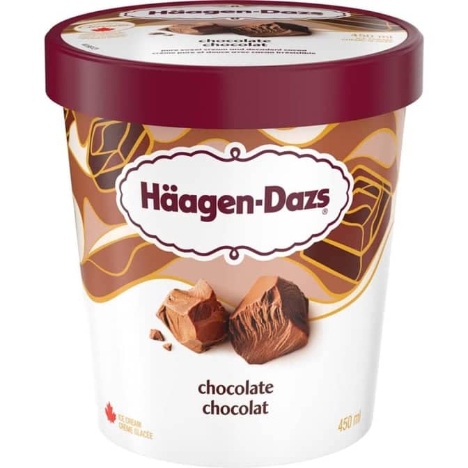 Häagen-Dazs Chocolate Ice Cream 450ml
