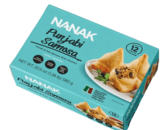 Nanak Frozen Punjabi Samosa 12pcs