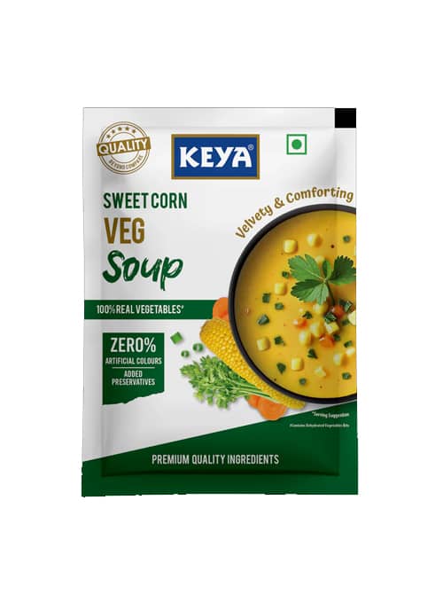 Keya Sweet Corn Veg Soup 48g