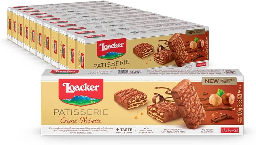Loacker Chocolate Cream Wafers 175g