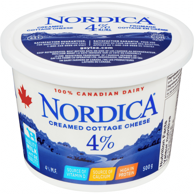 Nordica Cottage Cheese 4% 500g