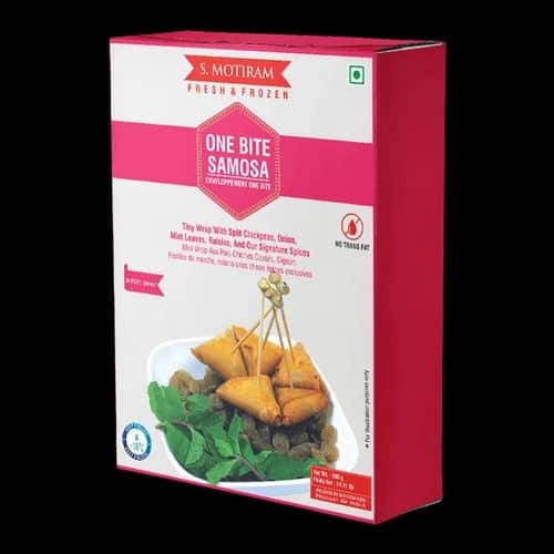 S MOTIRAM Frozen Jain Samosa 400g