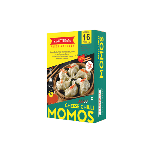 S MOTIRAM Frozen Momos Cheese Chilli 400g