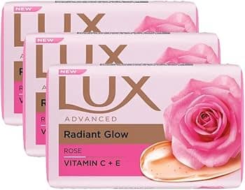Lux Vitamin C & E Rose Pink Soap 100g