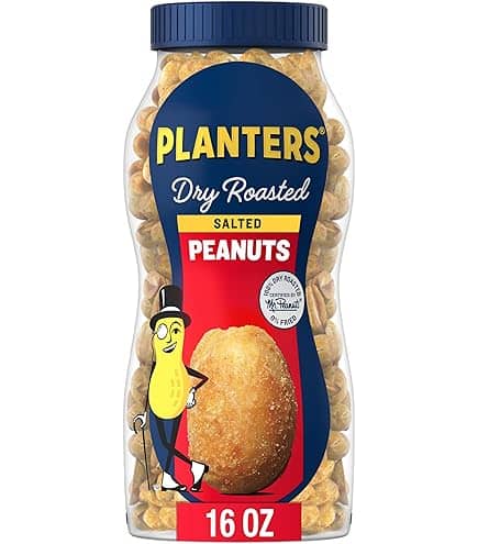 Planters Roasted Salted In-Shell Peanuts 200g