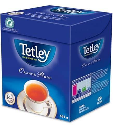 Tetley Orange Pekoe 72 Tea Bags
