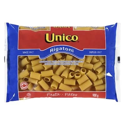 Unico Pasta Rigatoni 900g