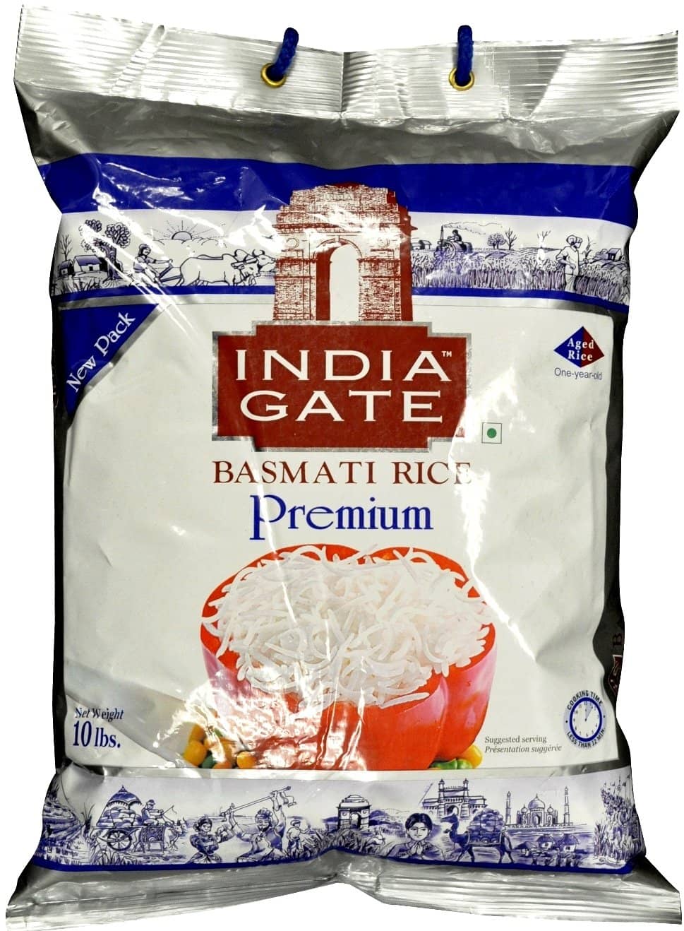 India Gate Prem Basmati Rice 10lb