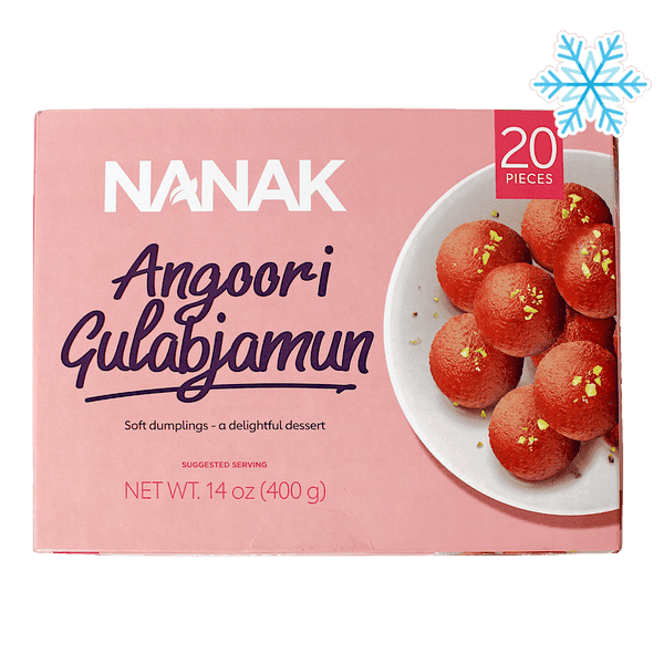 Nanak Frozen Gulab Jamun Angoori 400g - Frozen