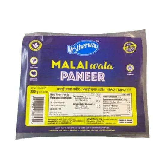 Motherway Paneer 300g - Eggs & Dairy