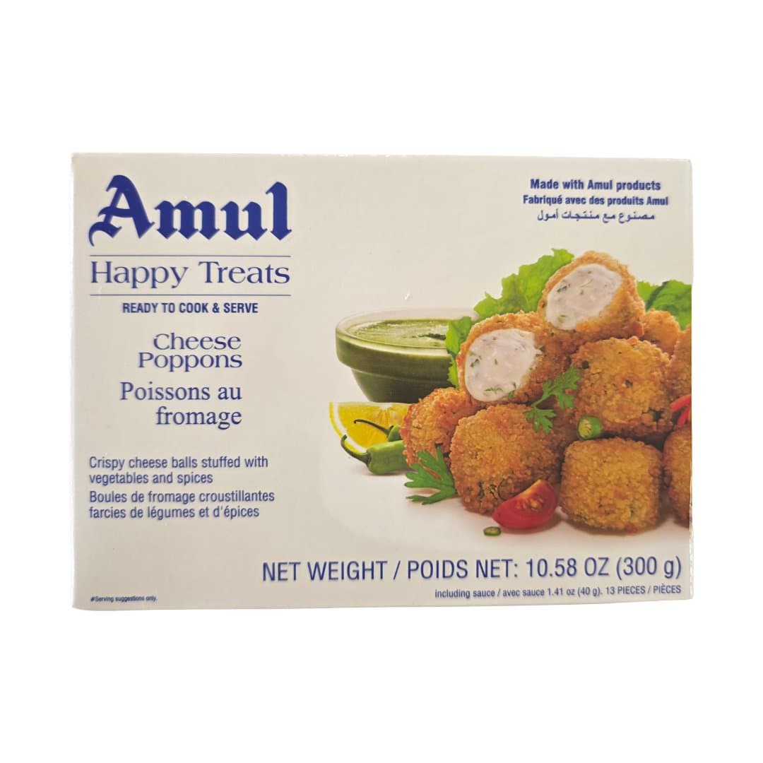 Amul Cheese Poppons 300g - Frozen