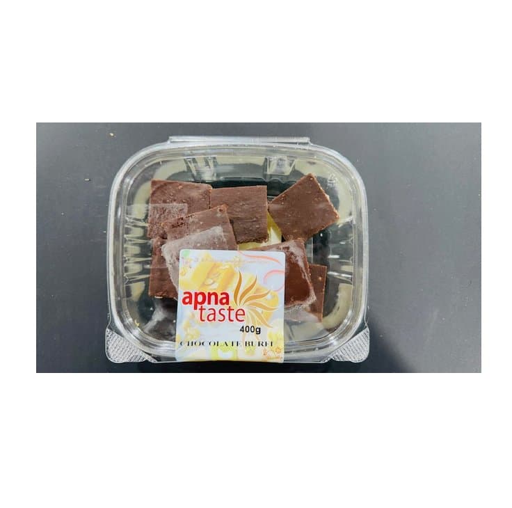 Apna Taste Chocolate Burfi 400g - Snacks