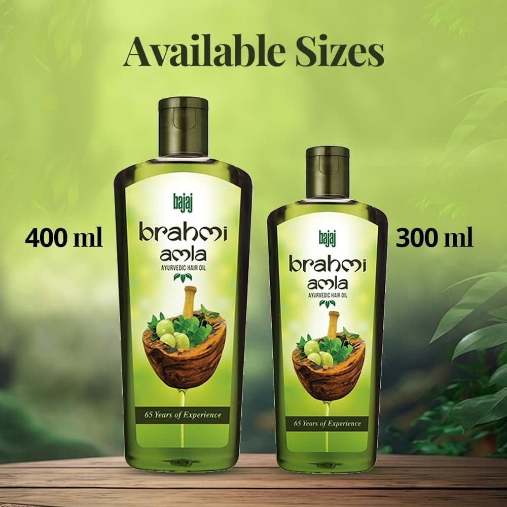 Bajaj Brahmi Amla Hair Oil 300ml - Health & Care