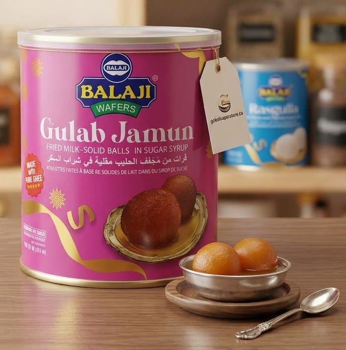 Balaji Gulab Jamun 1kg - Sweets & Desserts (Mithai)