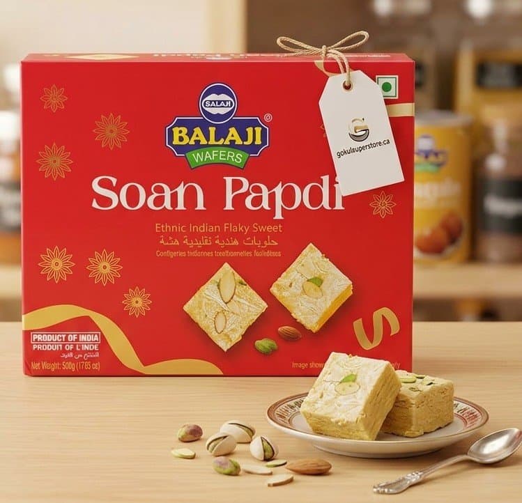Balaji Soan Papdi 500g - Sweets & Desserts (Mithai)