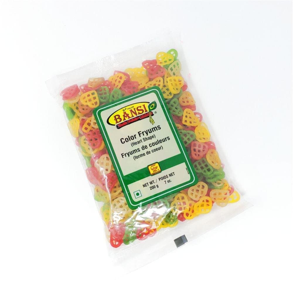 Bansi Fryums Heart 200g - Snacks