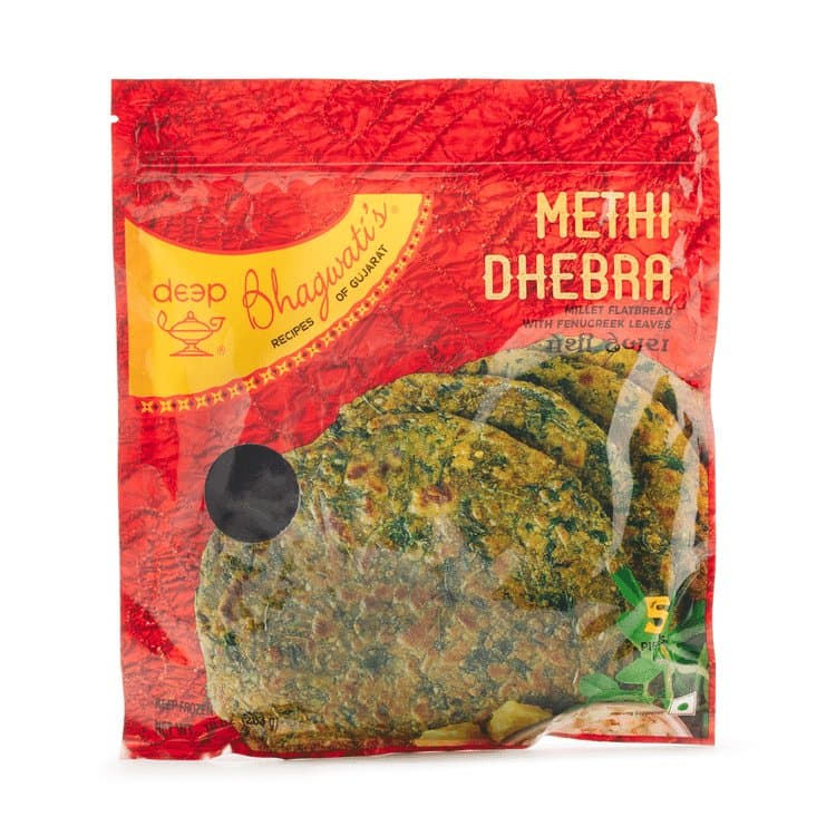 Bhagwati's Methi Dhebra 5pcs - Frozen