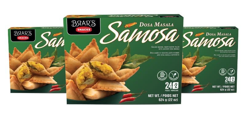 Brar's Samosa 624g - Frozen