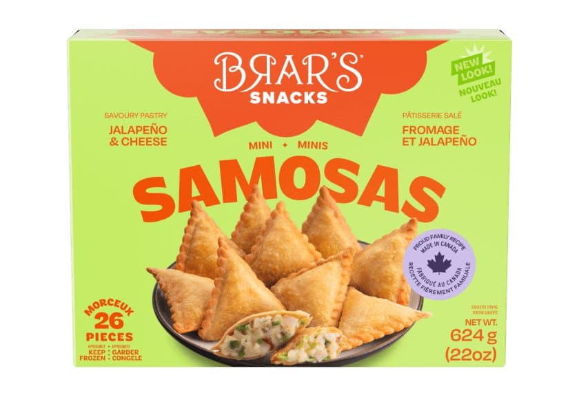 Brar's Samosa Jalapeño & Cheese - Frozen